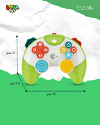 أول يد تحكم للاعب الصغير، أضواء وموسيقى للعب ذكي