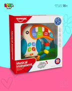 بيانو الببغاء الذكي، أزرار موسيقية متعددة تُصدر أنغامًا ممتعة