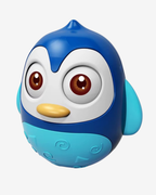 لعبة البطريق الهزازة مع نغمة لطيفة ملونة ل وقت البطن