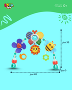 قوس اللعب المعلق، سهل التثبيت ومتعدد الاستخدام