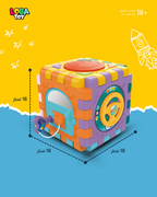 مكعب العبقري الصغير، 6 جوانب من المرح والتعلم