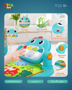 سرير الأنشطة الأول، العب، اركل، واستمع (شكل ثلاثة)