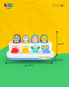 لعبة بيكابو التفاعلية، اضغط، اسحب أو أدر، لمفاجأة مذهلة