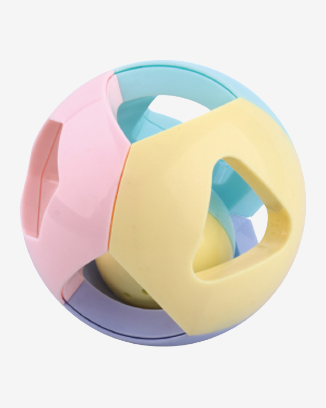 كرة ممتعة بجرس داخلي، سهلة الإمساك للرضيع