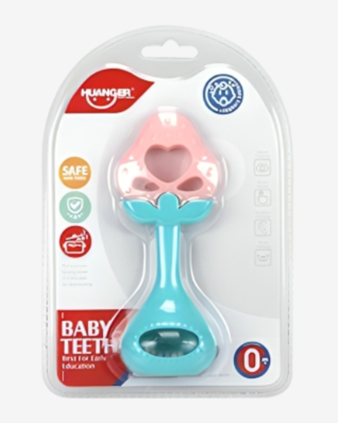 خشخيشة وتسنين في منتج واحد! لعبة ملونة وآمنة