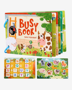 كتب تفاعلية للأطفال، 10 صفحات من الأنشطة الممتعة، العديد من الملصقات التعليمية الرائعة