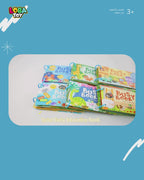 كتب تفاعلية للأطفال، 10 صفحات من الأنشطة الممتعة، العديد من الملصقات التعليمية الرائعة