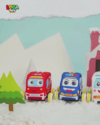 سيارات قماشية ناعمة قابلة للسحب والانطلاق 4+1